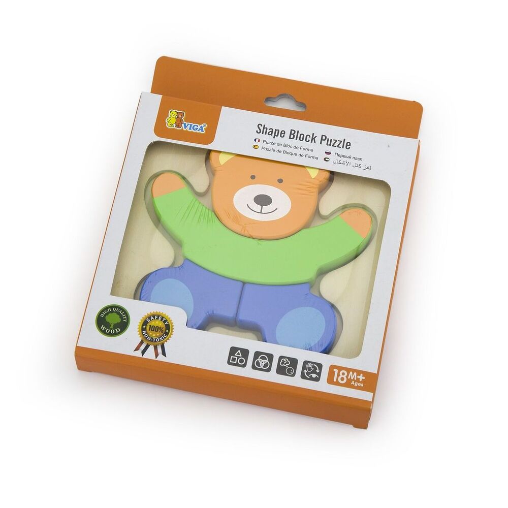 Viga - Handy Block Puzzle-Bear