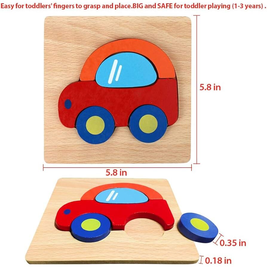 Viga - Handy Block Puzzle-Car