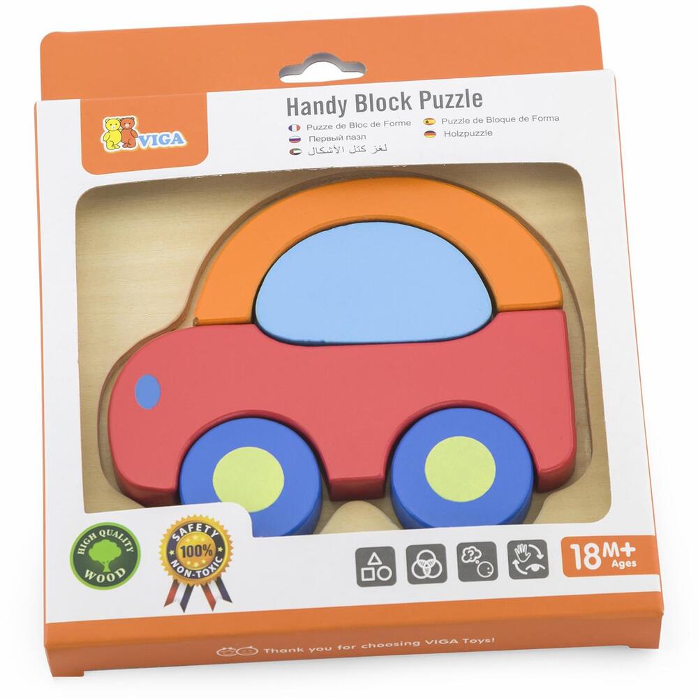 Viga - Handy Block Puzzle-Car