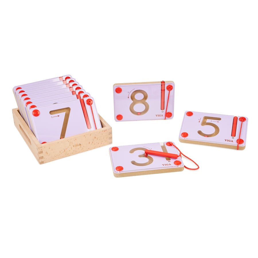 Viga - Magnetinc Board Number Set