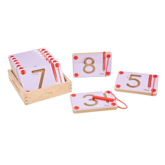 Viga - Magnetinc Board Number Set