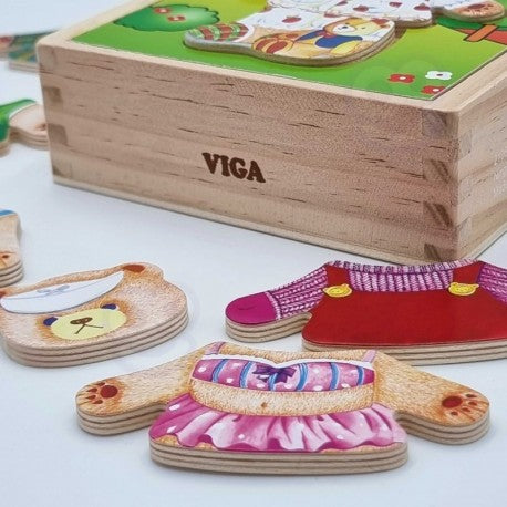 Viga - Girl Bear Dressing Up