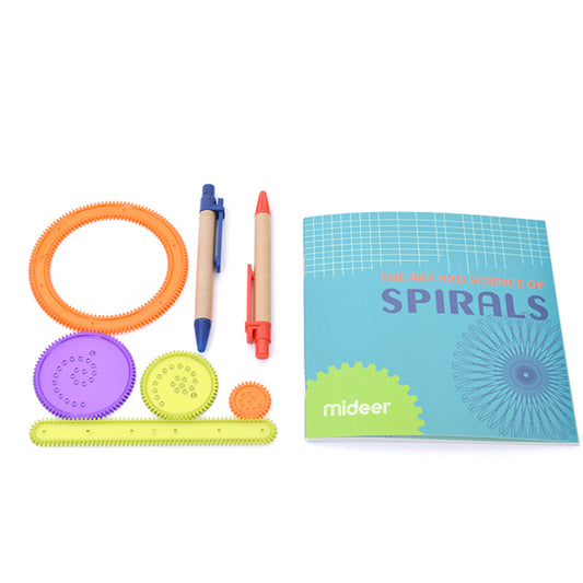 Mideer Spirograph Drawing Set – STEM Art Toy for Kids