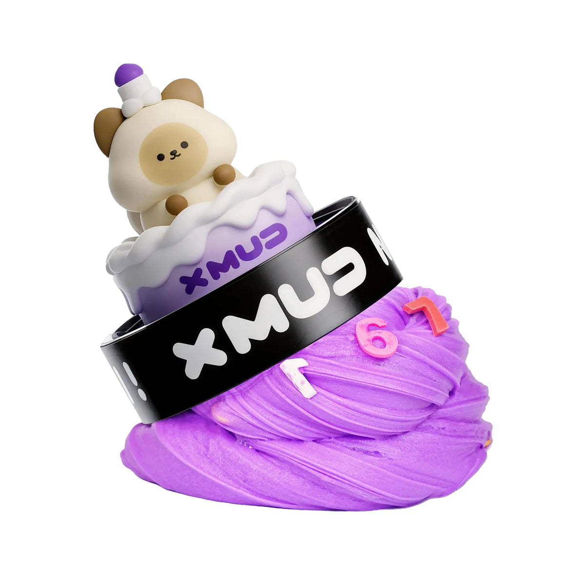 X Mud Capsule Slime Cake Cat
