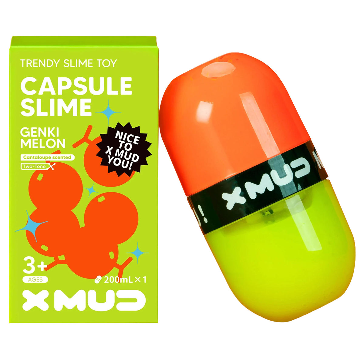 X Mud Capsule Slime Genki Melon