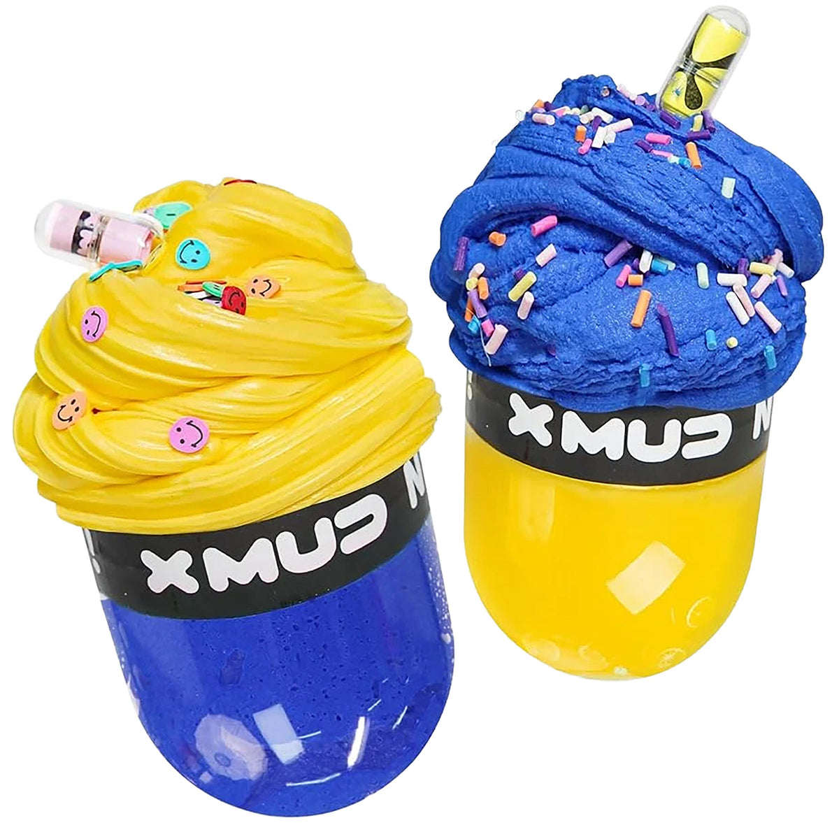 سلايم X Mud كبسولة توت أزرق وجبن – ملمس زبداني ممتع