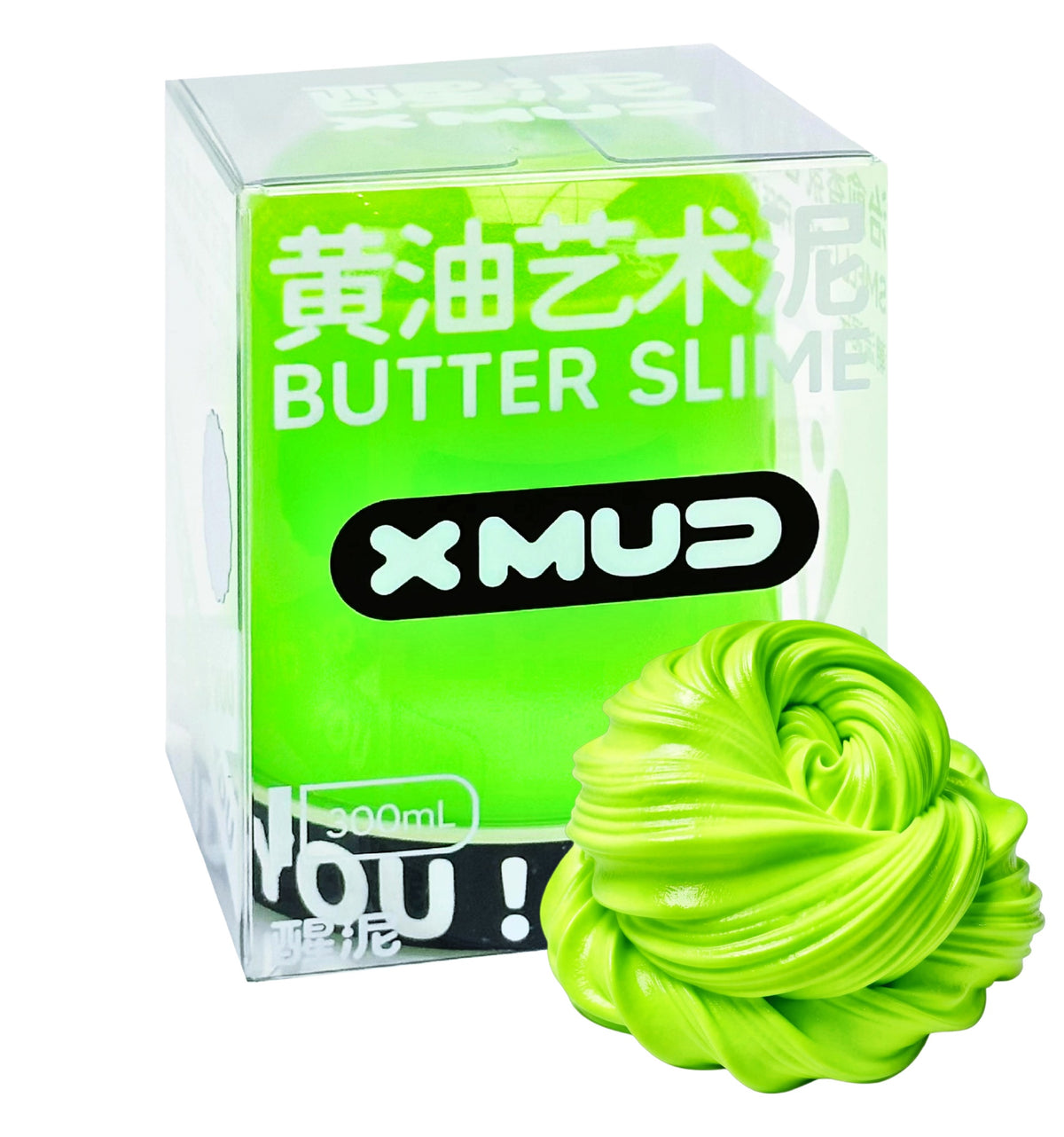 X Mud Butter Slime Green Apple