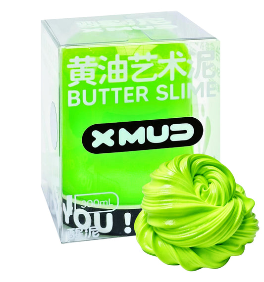 X Mud Butter Slime Green Apple
