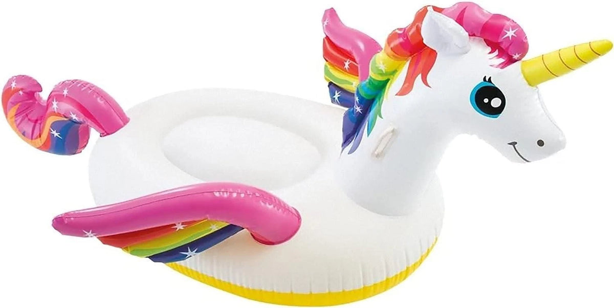 INTEX UNICORN RIDE-ON - 201CM x 140CM x 97CM