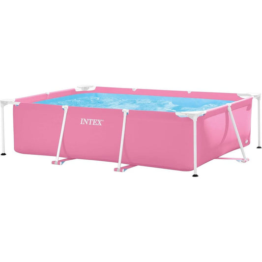 Intex - Rectangular Frame Pool - Pink