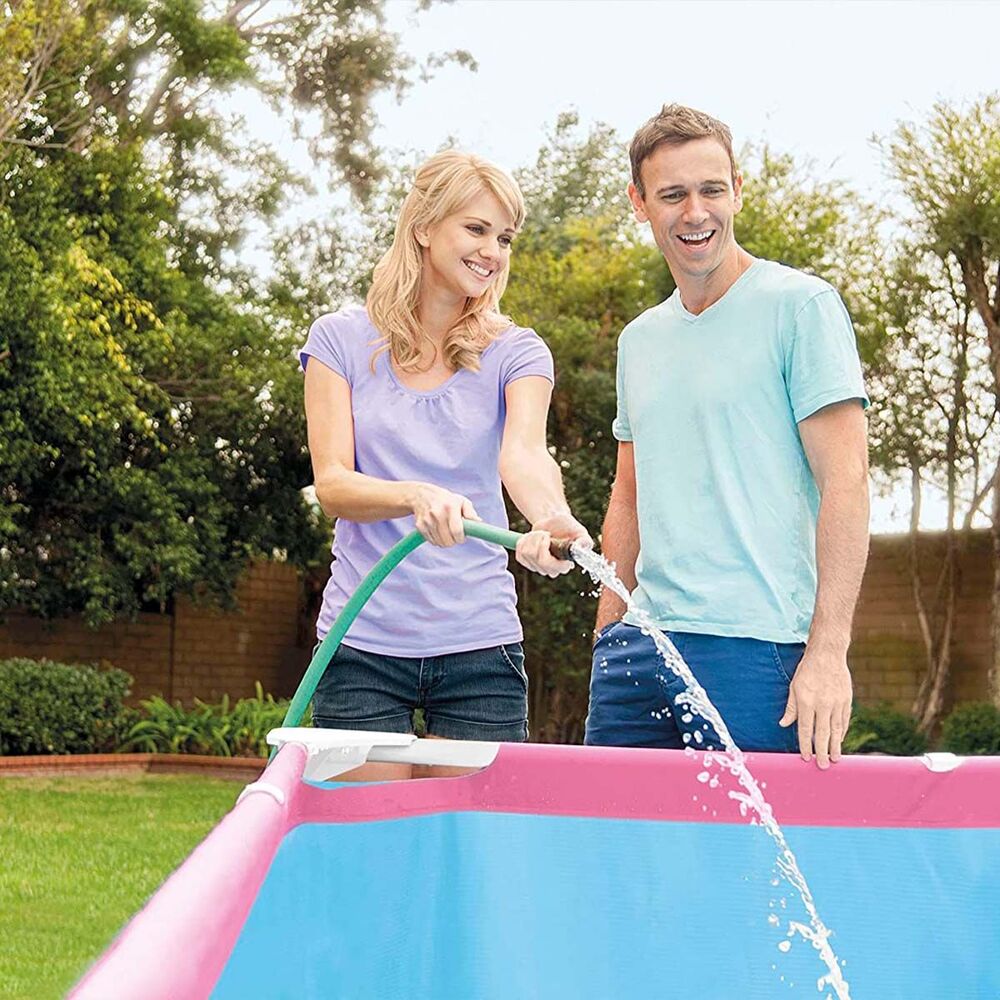 Intex - Rectangular Frame Pool - Pink