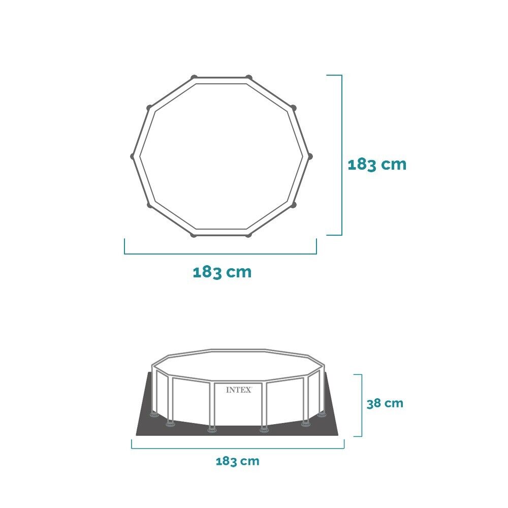 Intex - Canopy Metal Frametm Pool