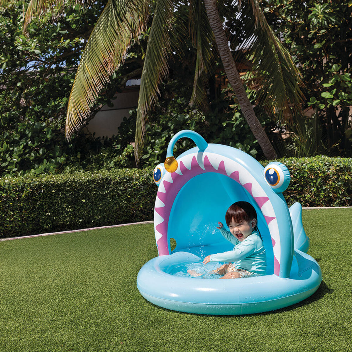ANGLER FISH BABY POOL AGES - 1.27MX1.02MX86CM