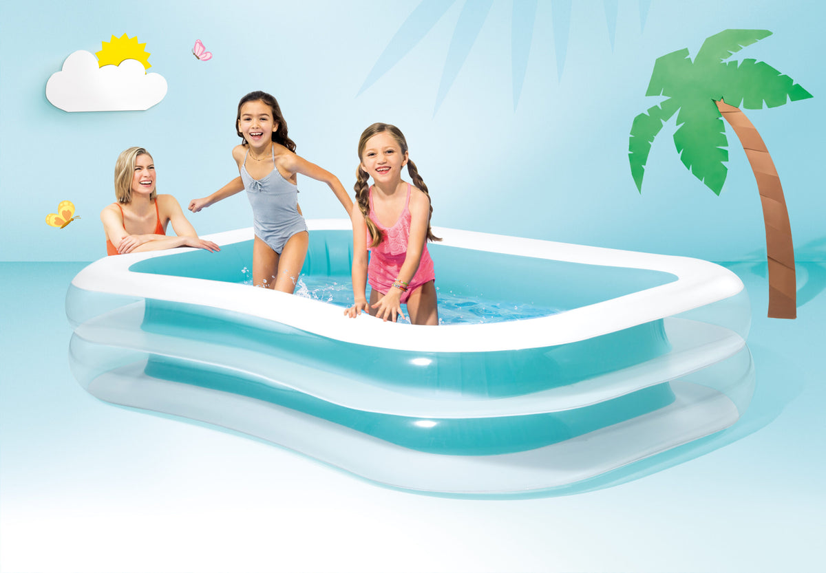 INTEX FAMILY SWIM CENTER POOL - 262CM X 175CM X 56CM