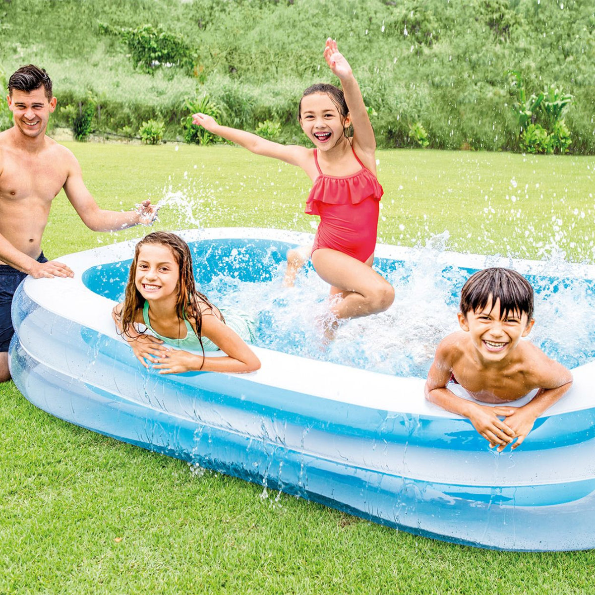 INTEX FAMILY SWIM CENTER POOL - 262CM X 175CM X 56CM