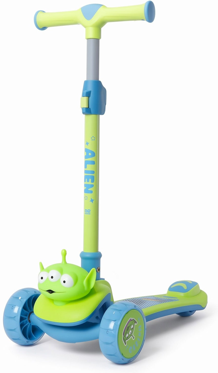 DISNEY- TOY STORY ALIEN (3D) (3 WHEEL FOLDABLE TWIST SCOOTER)