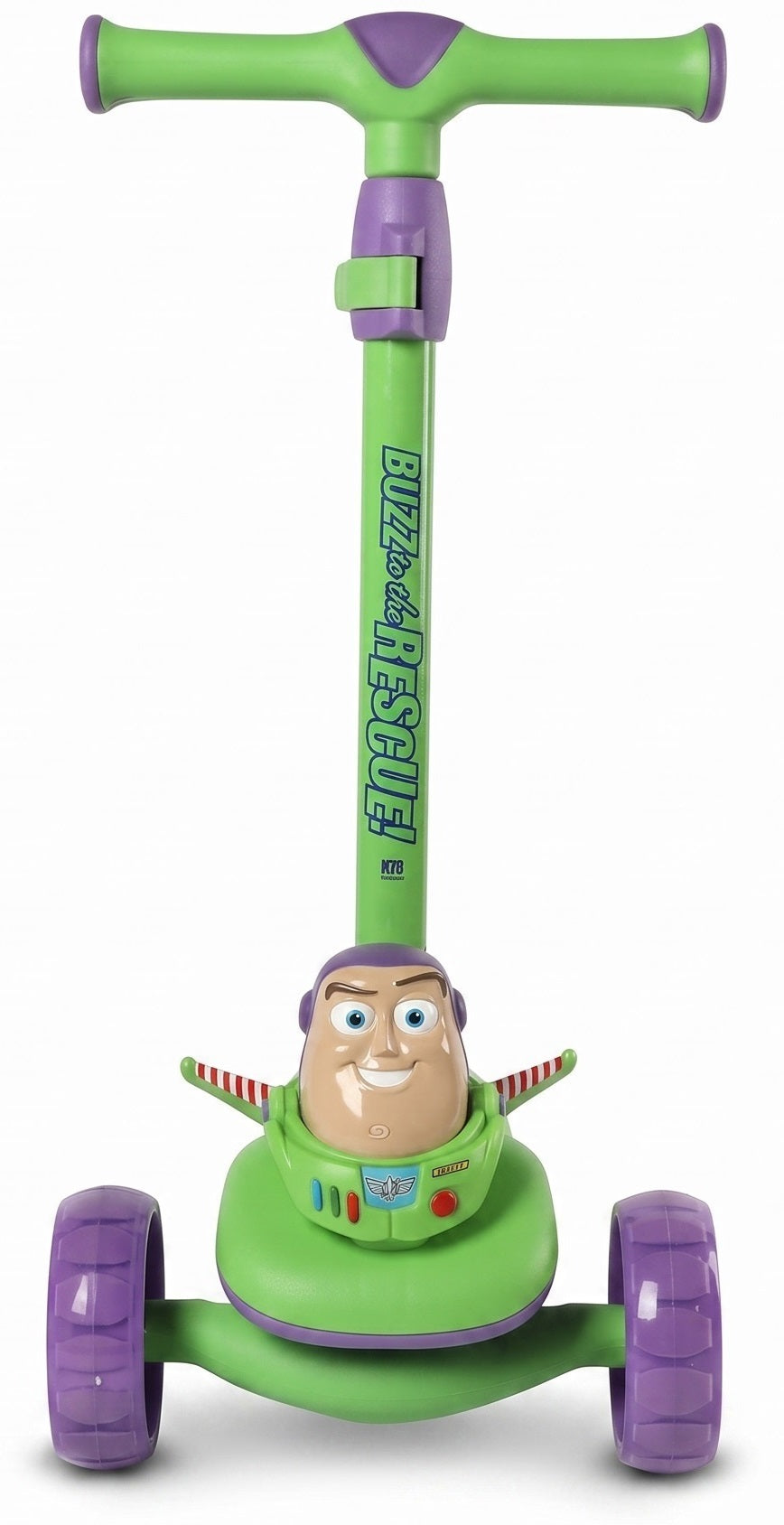 DISNEY- TOY STORY BUZZ LIGHTYEAR (3D) (3 WHEEL FOLDABLE TWIST SCOOTER)