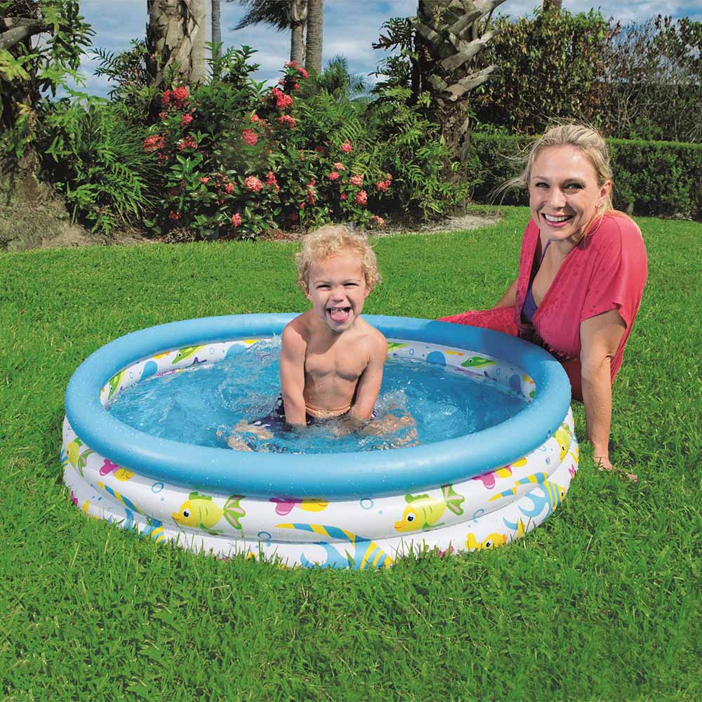 Bestway - 1.02M X H25Cm Coral Kids Pool