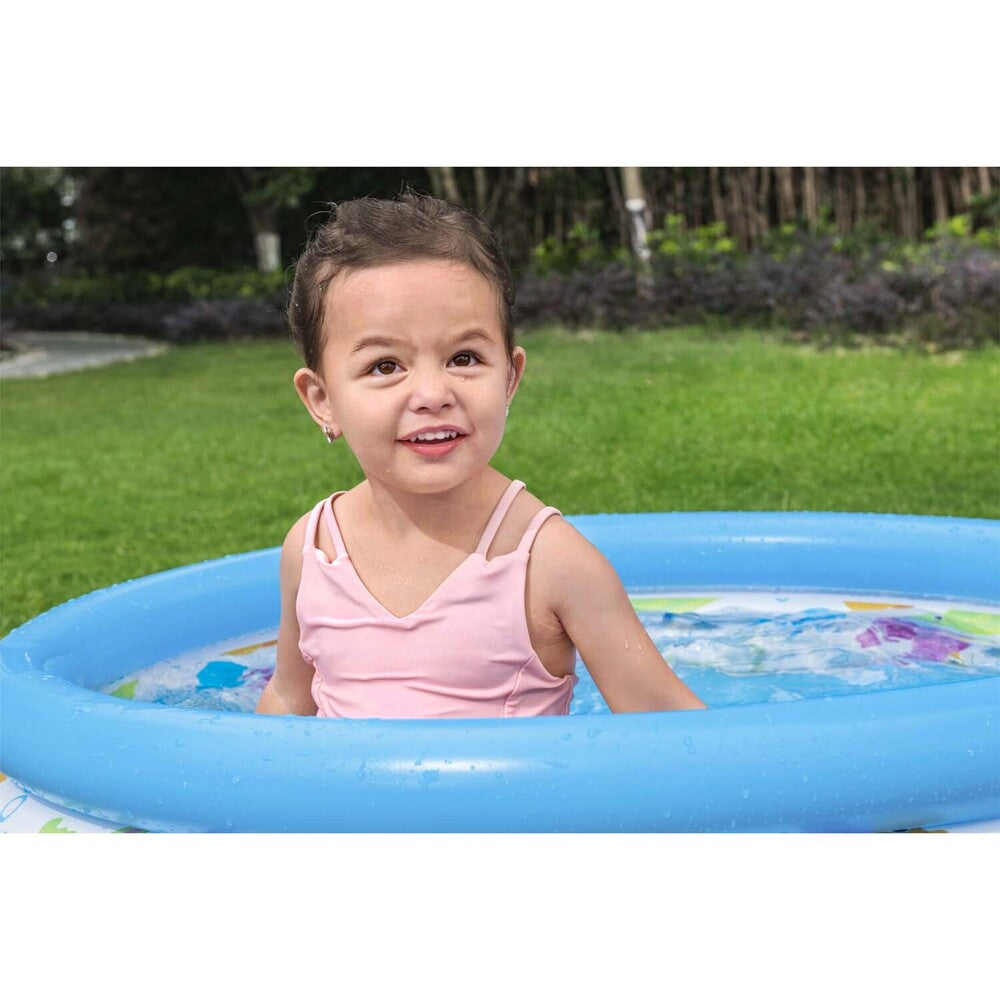 Bestway - 1.02M X H25Cm Coral Kids Pool