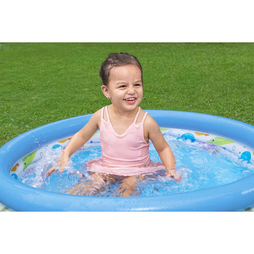 Bestway - 1.02M X H25Cm Coral Kids Pool