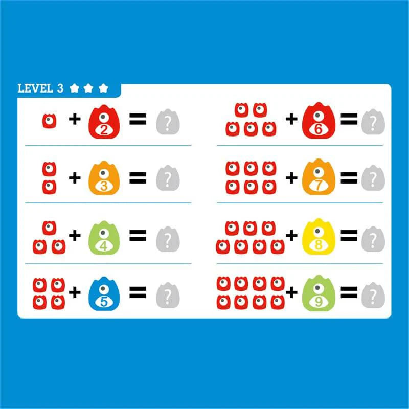 ميزان الوحوش التعليمي – رياضيات ممتعة بالموازنة