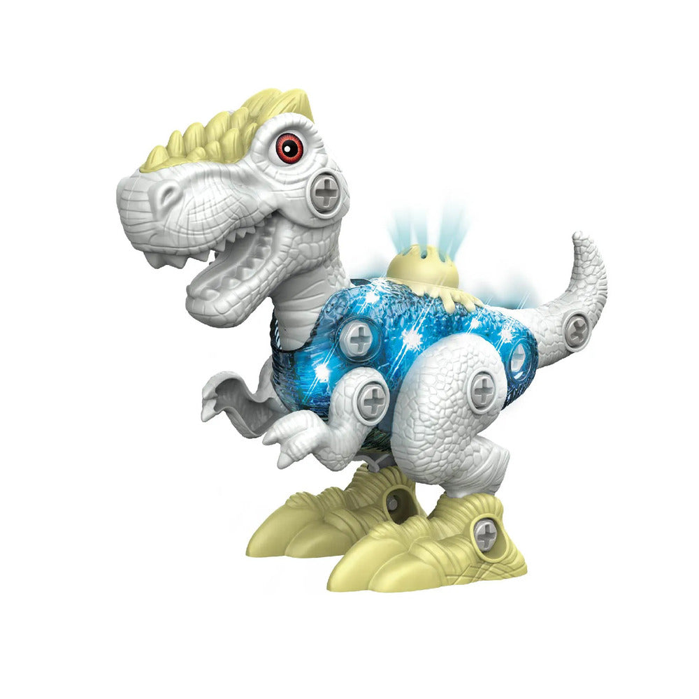 Sam Toys - Take-Apart Dinosaur Mini T-Rex - White