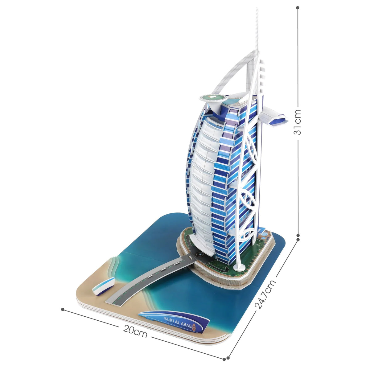 CUBICFUN BURJ AL ARAB 3D PUZZLE