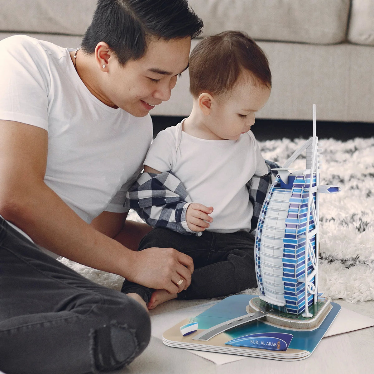 CUBICFUN BURJ AL ARAB 3D PUZZLE