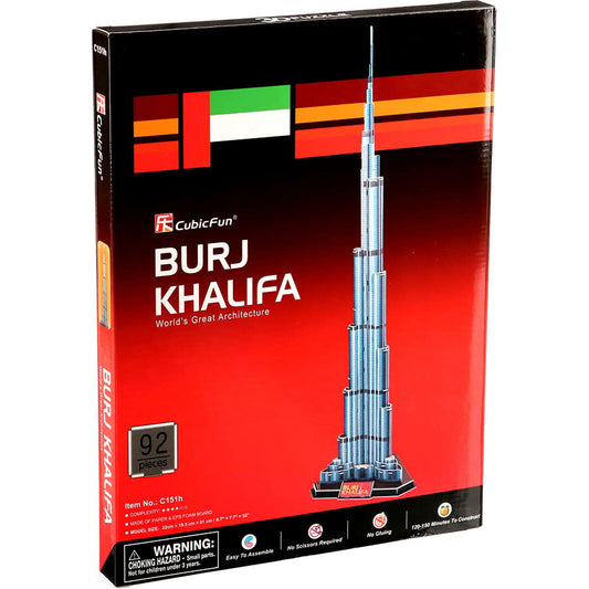 CUBICFUN BURJ KHALIFA DUBAI 3D PUZZLE