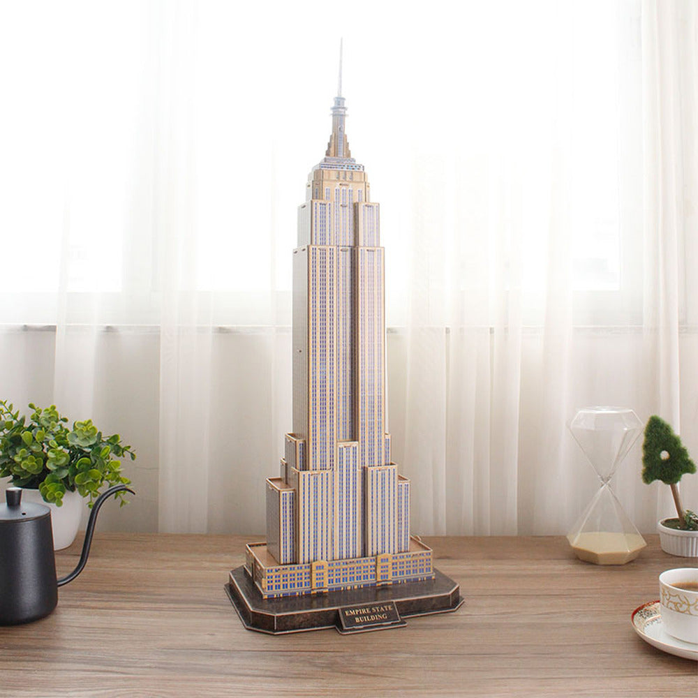 Cubic Fun - National Geographic 3D Puzzle Empire State Building-66Pieces