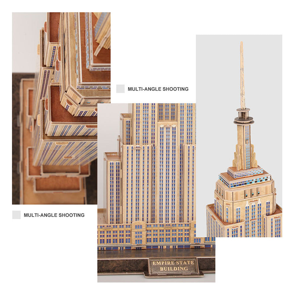 Cubic Fun - National Geographic 3D Puzzle Empire State Building-66Pieces