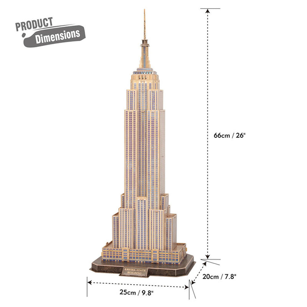Cubic Fun - National Geographic 3D Puzzle Empire State Building-66Pieces