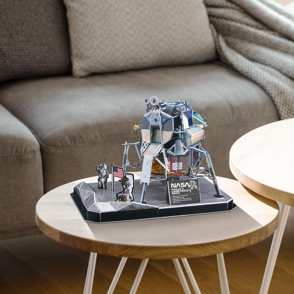 3D PUZZLE NASA APOLLO 11 EAGLE 93PCS