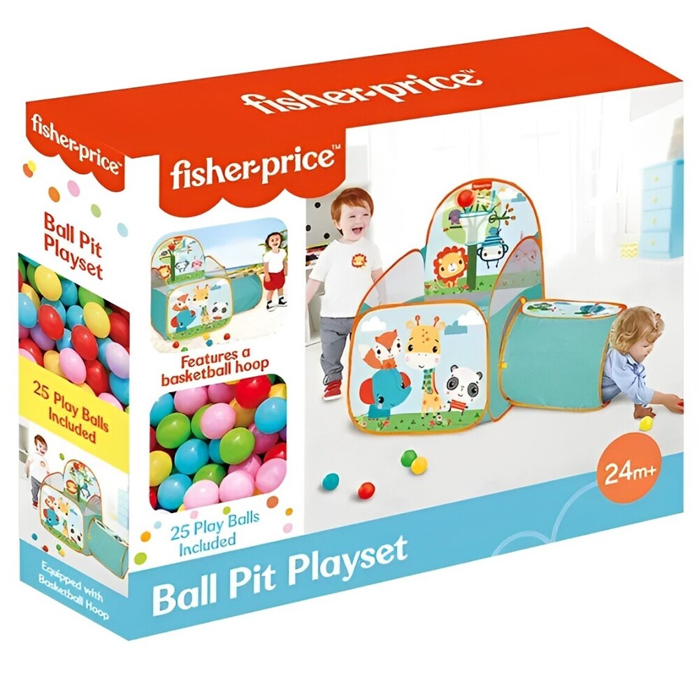 Ball Pit Playset With Tunnel And 25 Balls