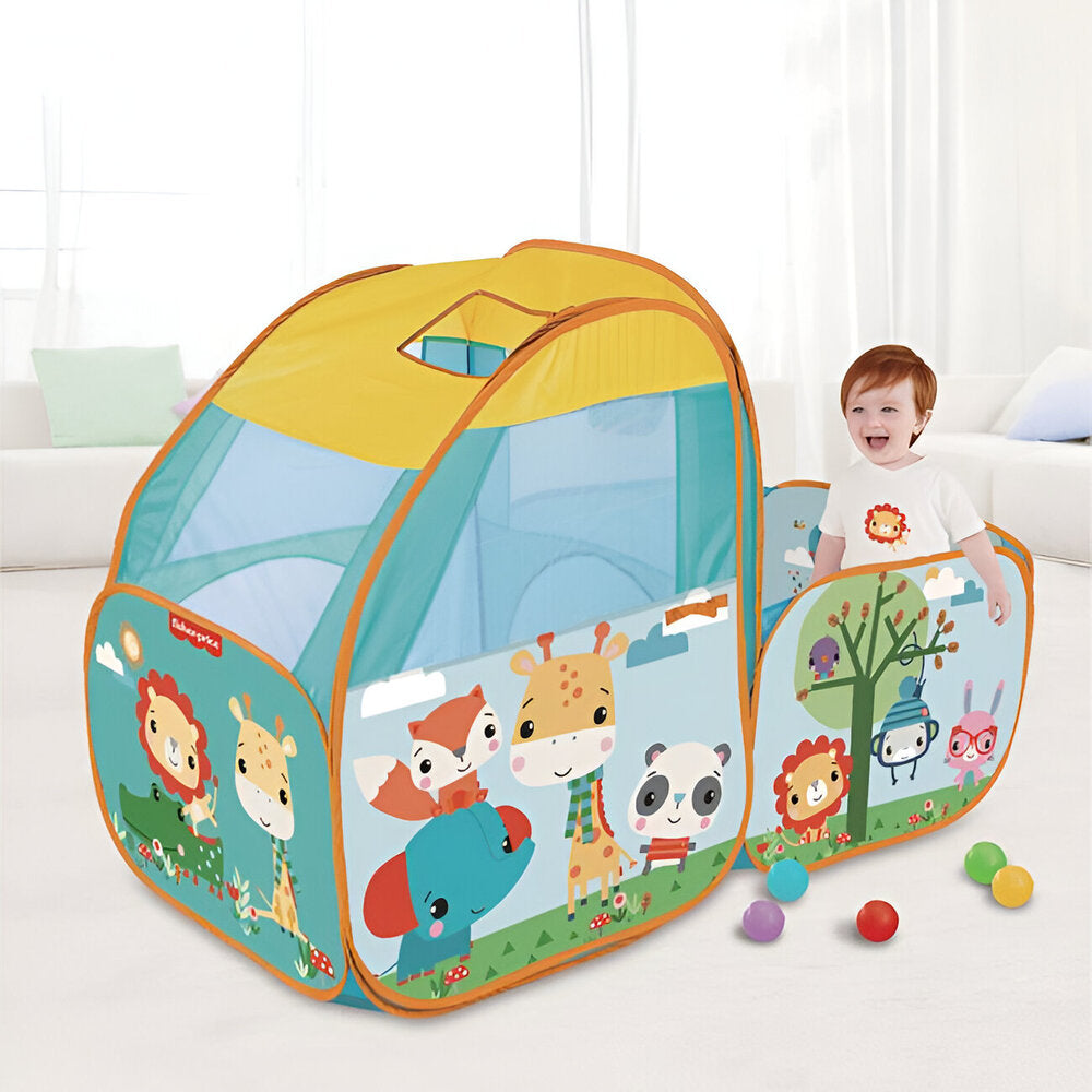 Ball Pit Playset With Basketball Hoop And 25 Ball