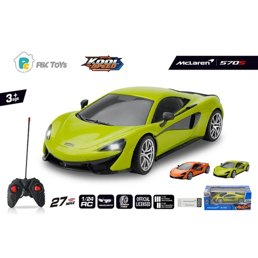 سيارة ماكلارين 570S بريموت كنترول – إثارة السباقات بيدك – أخضر