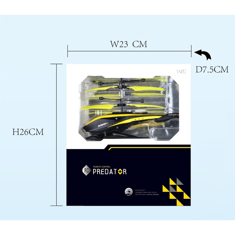2Channel Rc Helicopter-Yellow