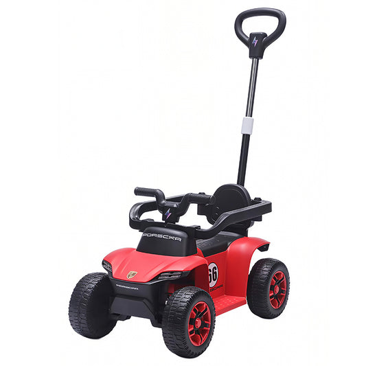 TOBBI KIDS 3 IN 1 ATV BUGGY RIDE ON PUSCH CAR -RED