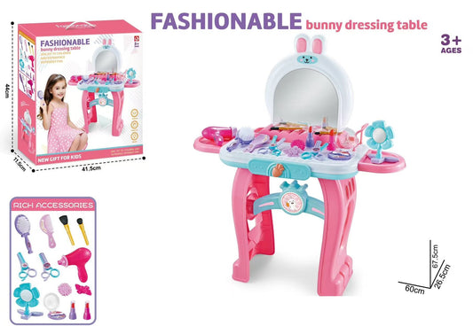 TOYSIRE FASHIONABLE BUNNY DRESSING TABLE