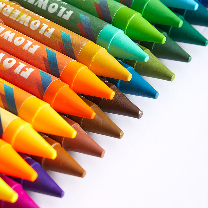 Flowermonaco - Washable Crayons - 36 Color