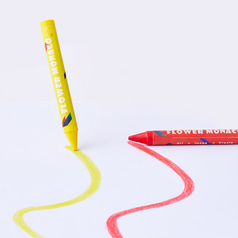 Flowermonaco - Washable Crayons - 36 Color
