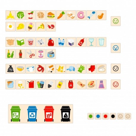 Viga - Waste Sorting Playset