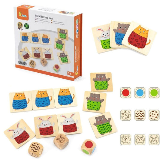 Viga - Wooden Puzzle Game Of Quick Fit