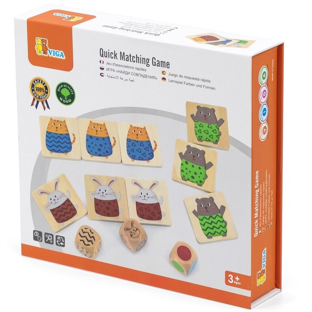 Viga - Wooden Puzzle Game Of Quick Fit