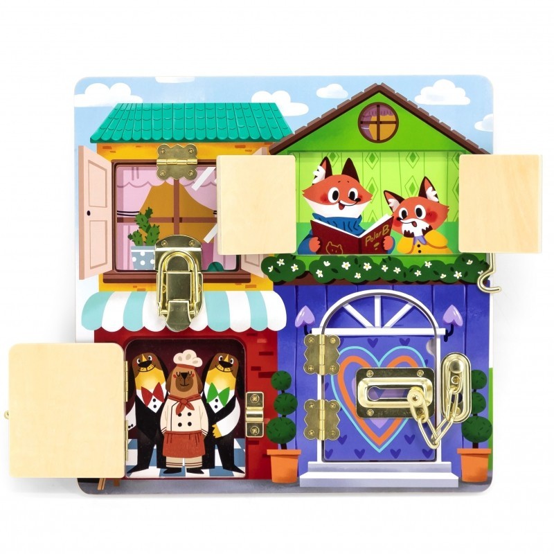 Viga - Lock And Latch Playset