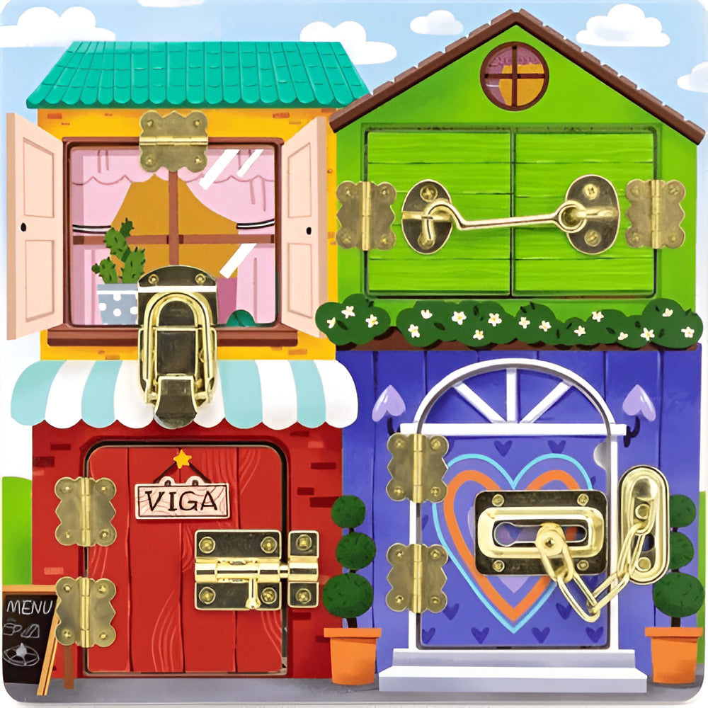 Viga - Lock And Latch Playset