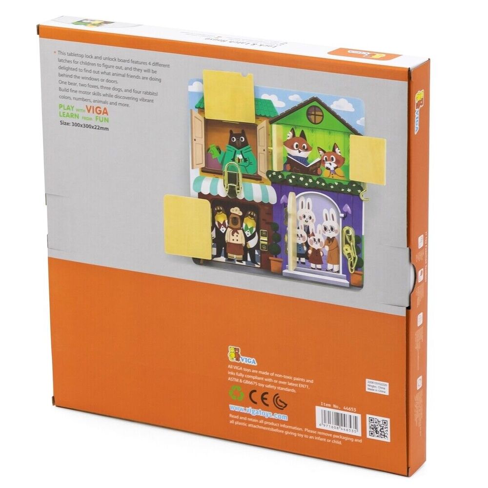 Viga - Lock And Latch Playset