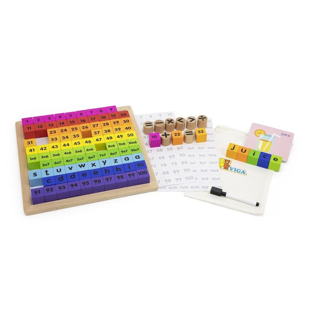 Viga - Alphabet And Math Operation Board