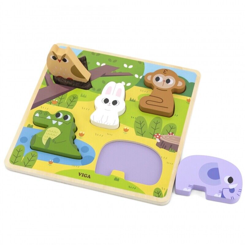 Viga - Tactile Forest Puzzle