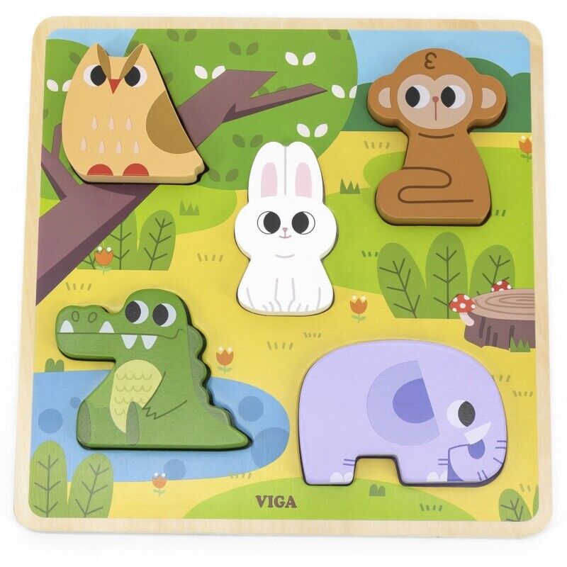 Viga - Tactile Forest Puzzle